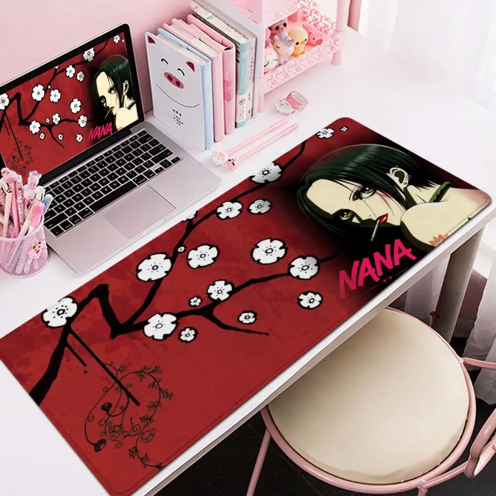 Desk Setup Red - Gaming Mouse Pad,Large Desk Mat, Anti-slip