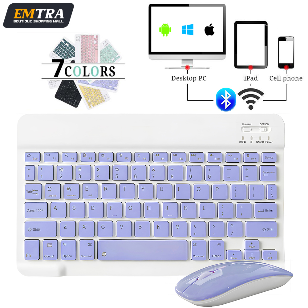Desk Setup Ipad - Mini Wireless Keyboard Bluetooth Keyboard For
