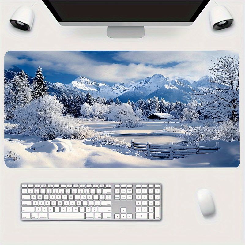 Desk Setup Gaming And Work - Extra Large Gaming Mouse Pad textured