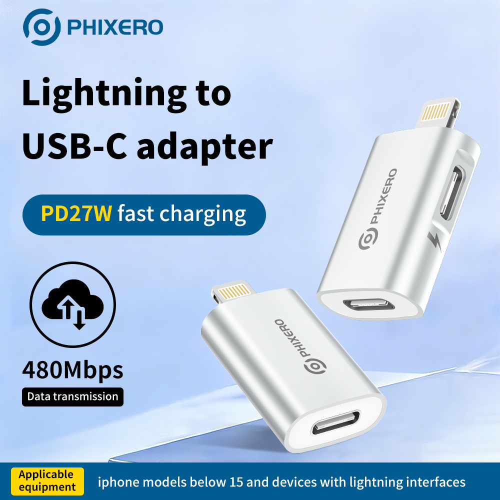 Desk Setup Ipad - PHIXERO USB C OTG Adapter 27W
