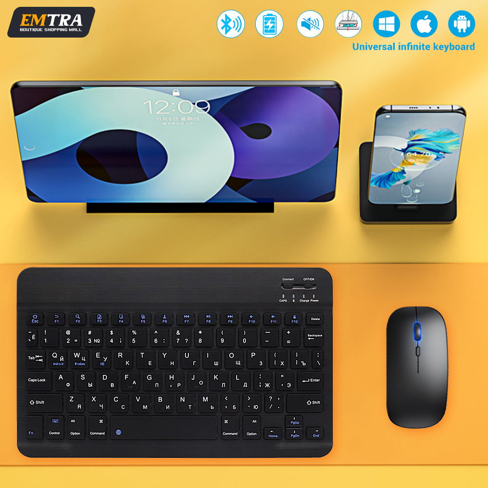 Desk Setup Ipad - Bluetooth Keyboard and Mouse For iPad