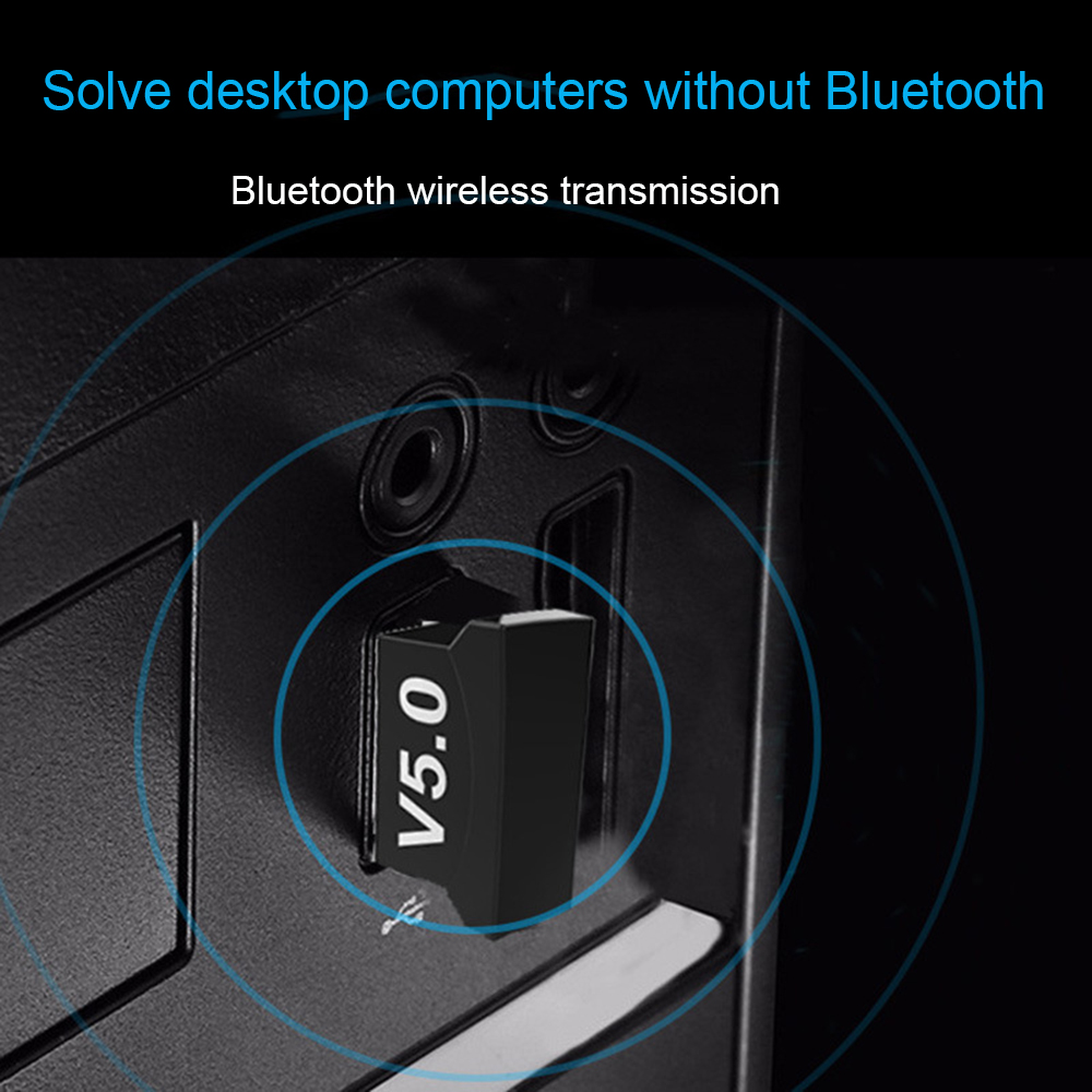 Desk Setup Speakers - Bluetooth-Compatible Adapter Desktop Pc Usb Bluetooth-Compatible