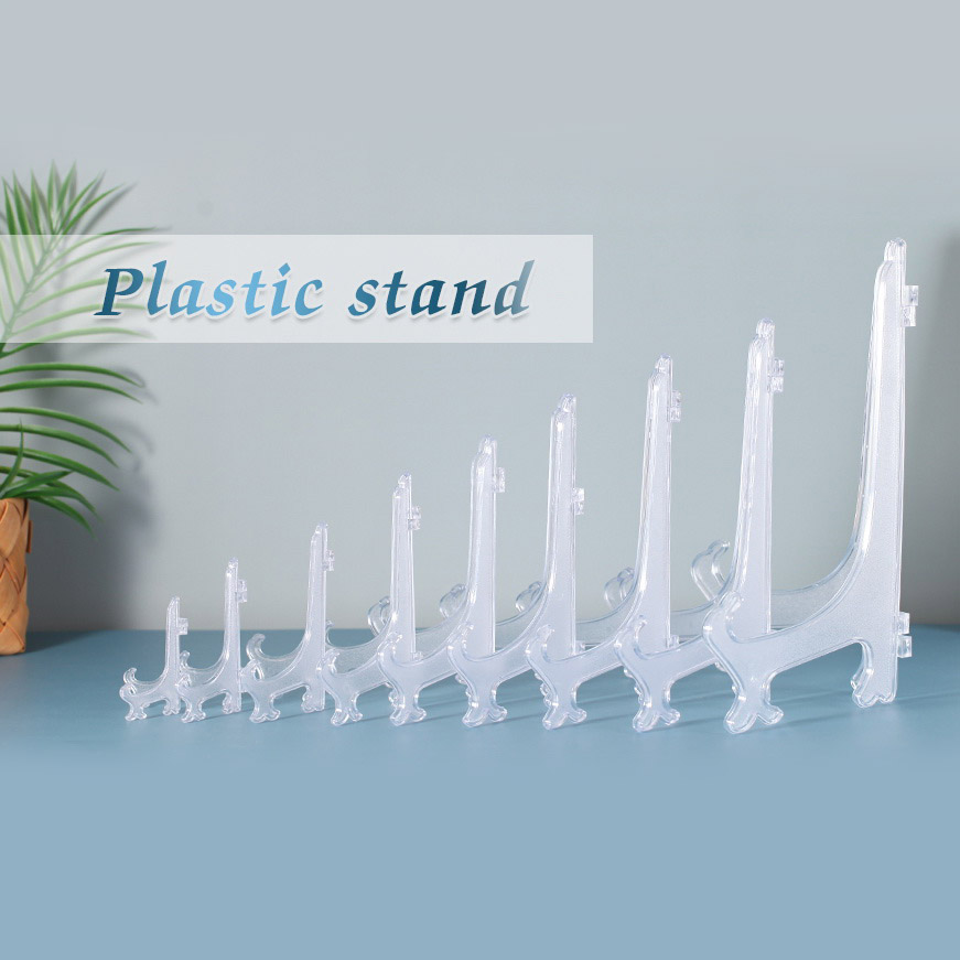 Plastic Acrylic Easels or Stan - Desk Setup Computer ulasan dan harga