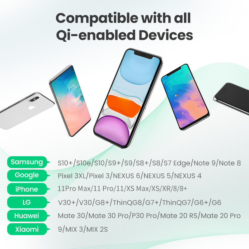 LAOPAO 10W QI Wireless Chargin - Desk Setup Computer ulasan dan harga