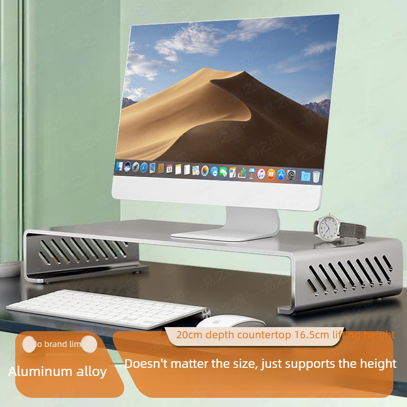 Computer Monitor Stand Riser E - Desk Setup With Laptop And Monitor ulasan dan harga
