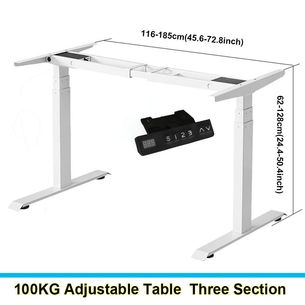 Two/Three Section Electric Lif - Desk Setup Pc ulasan dan harga