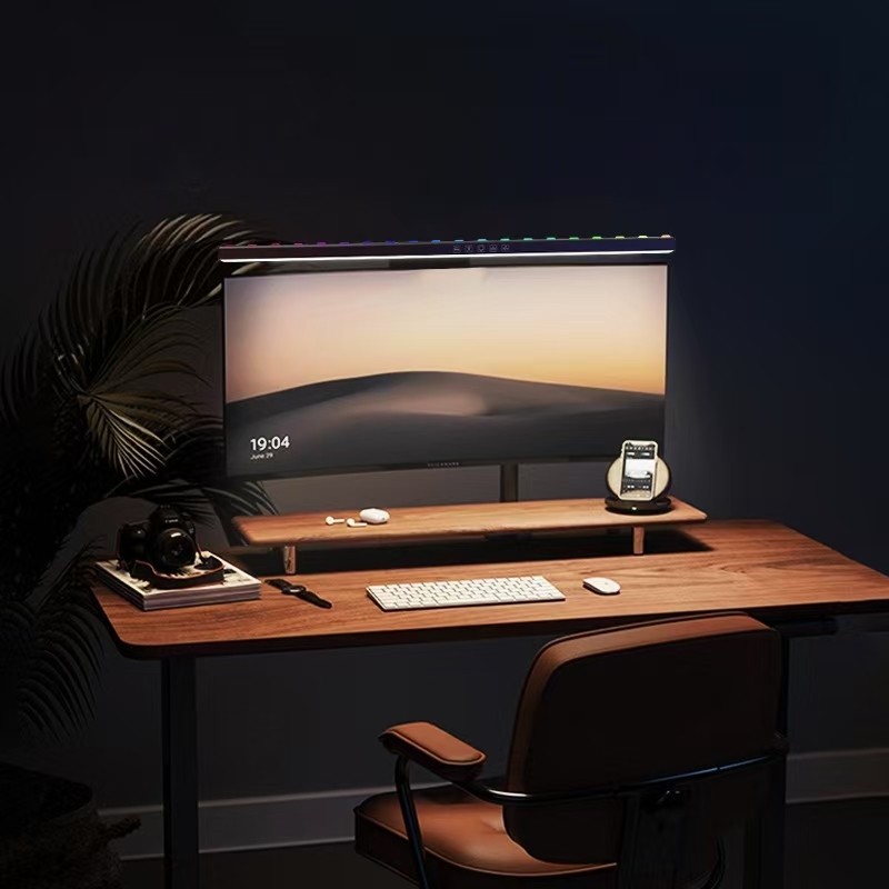 LED Monitor Light Hanging Desk - Desk Setup Pc ulasan dan harga
