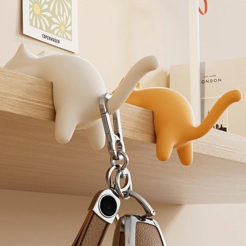 Cute Portable Cat Bag Hook Han - Desk Setup Organizer ulasan dan harga