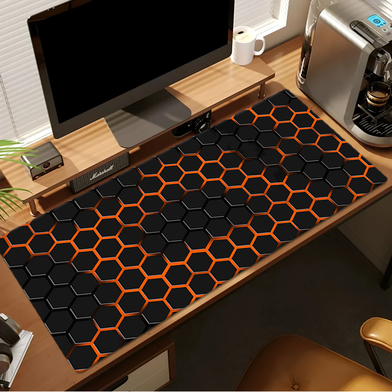 Large gaming Mouse Pad Big Red - Desk Setup Red ulasan dan harga