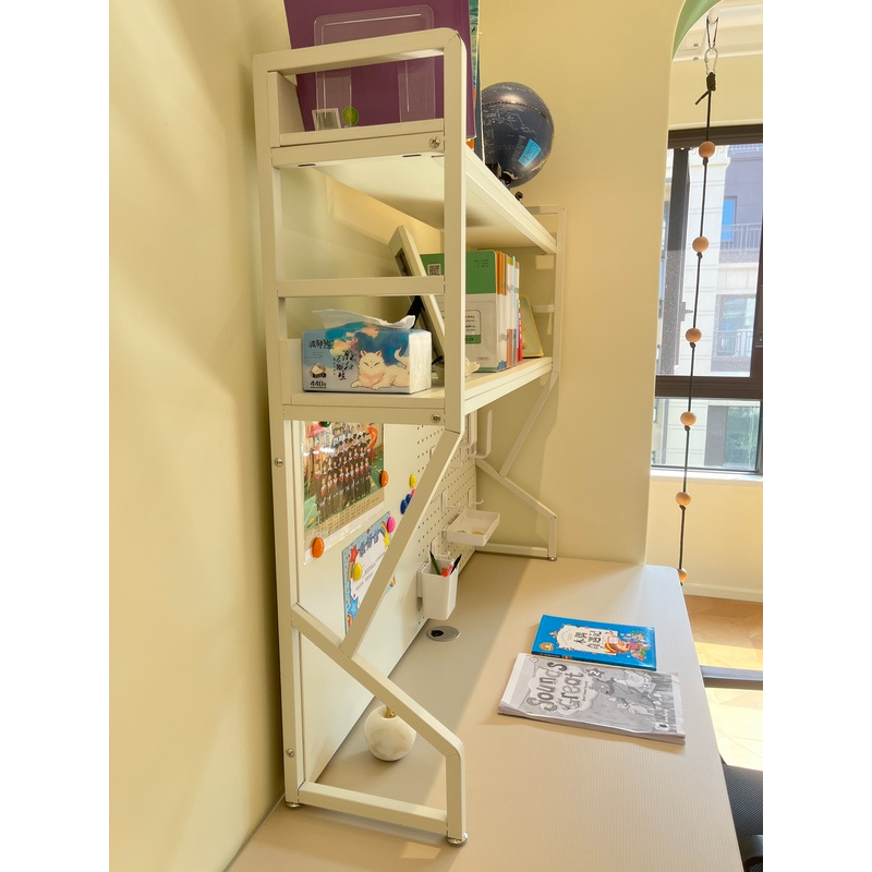 Desktop Storage Shelf with Peg - Desk Setup Pc ulasan dan harga