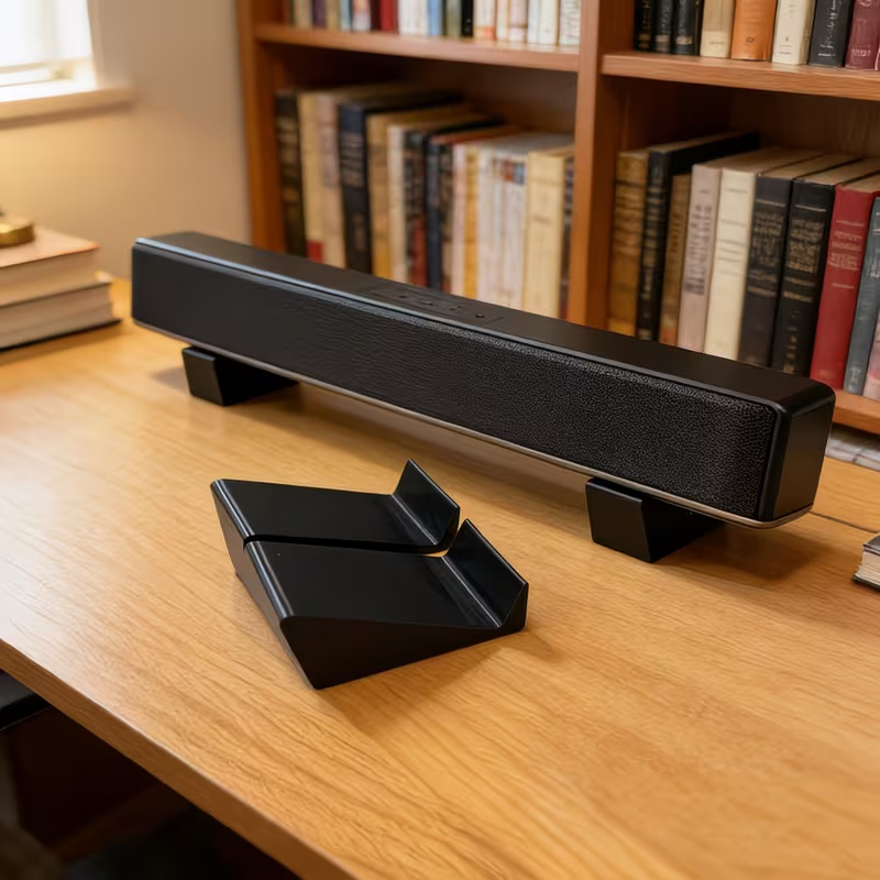 2pcs Universal SoundBar Stand  - Desk Setup Speakers ulasan dan harga