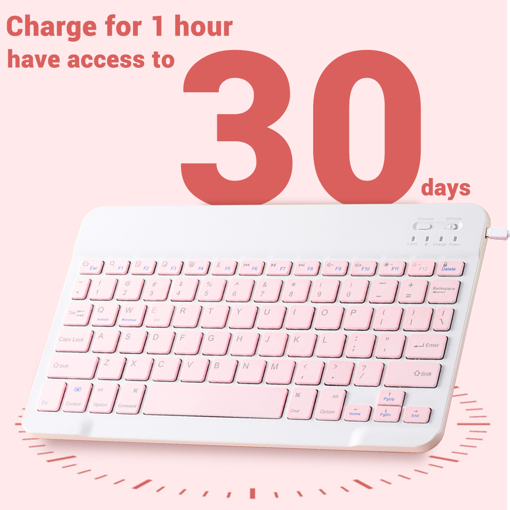 Bluetooth Keyboard and Mouse F - Desk Setup Ipad ulasan dan harga