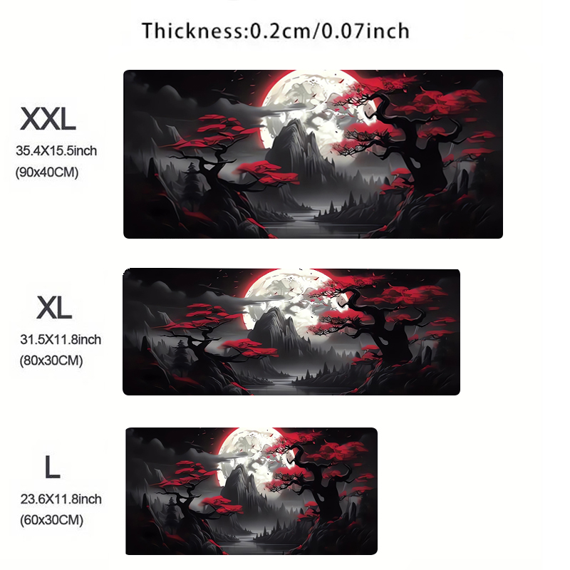 Mouse Pad Gaming Accessories N - Desk Setup Red ulasan dan harga