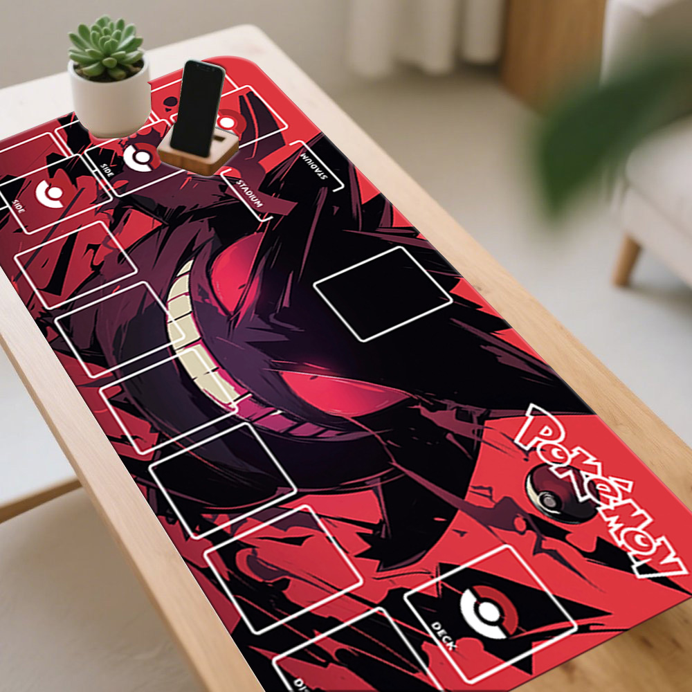 Pokemon Gengar Red Black TCG P - Desk Setup Red ulasan dan harga