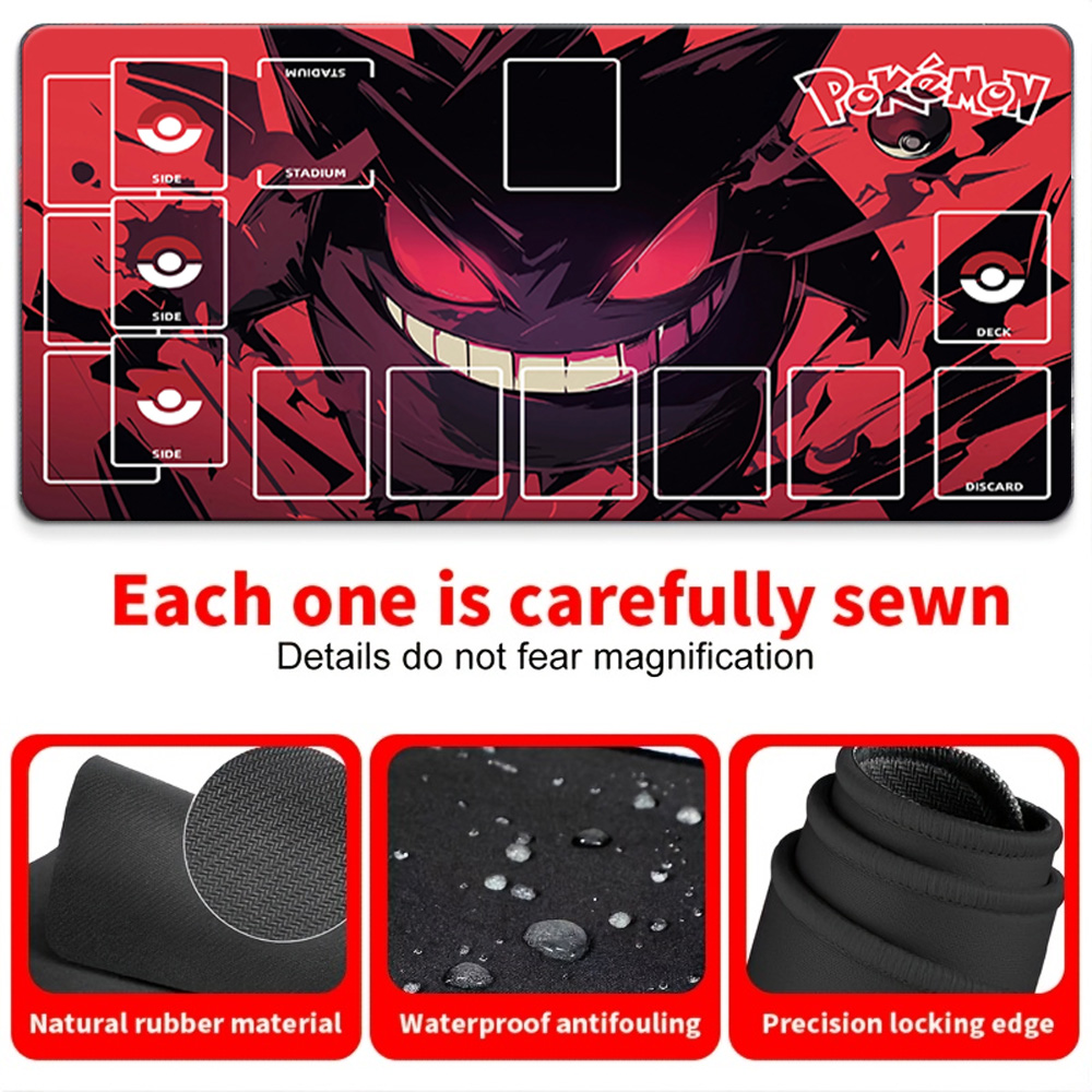 Pokemon Gengar Red Black TCG P - Desk Setup Red ulasan dan harga