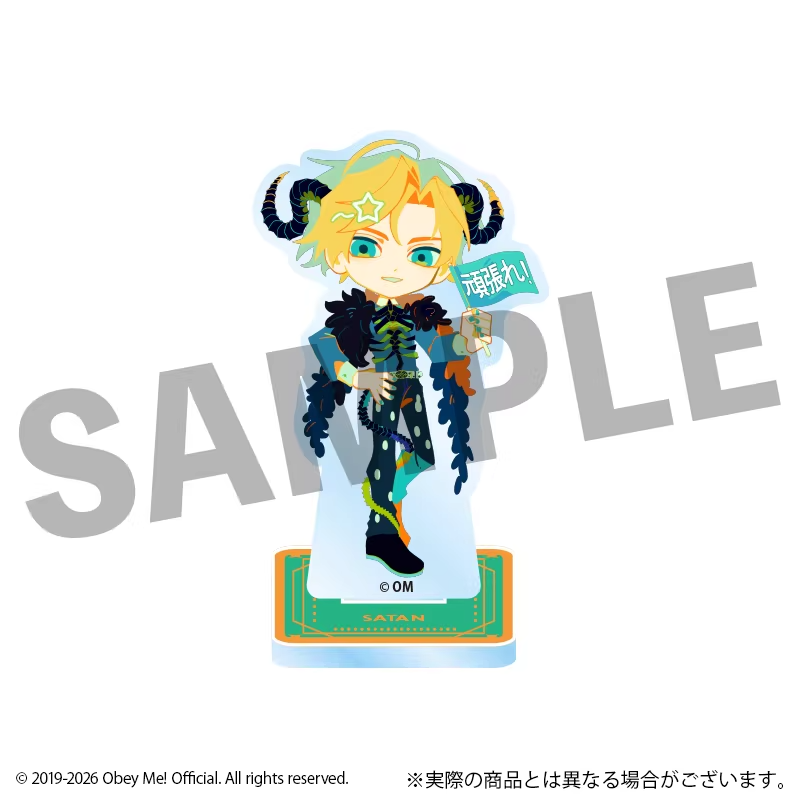 Anime Obey Me! New 10cm Clear  - Desk Setup Game ulasan dan harga