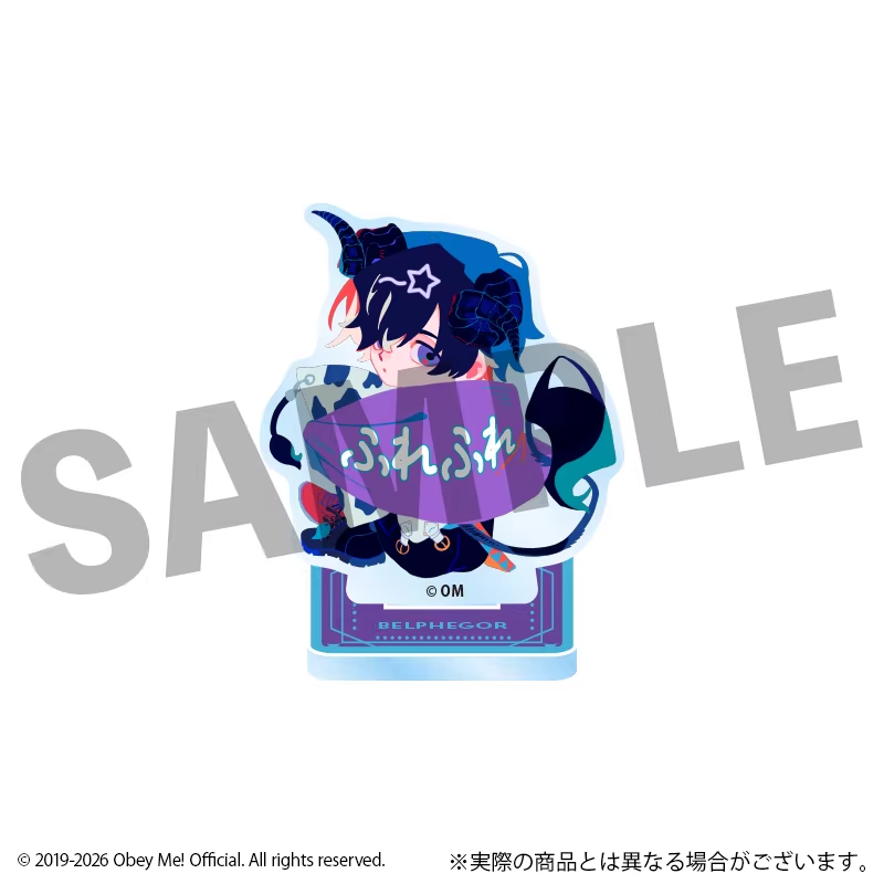 Anime Obey Me! New 10cm Clear  - Desk Setup Game ulasan dan harga