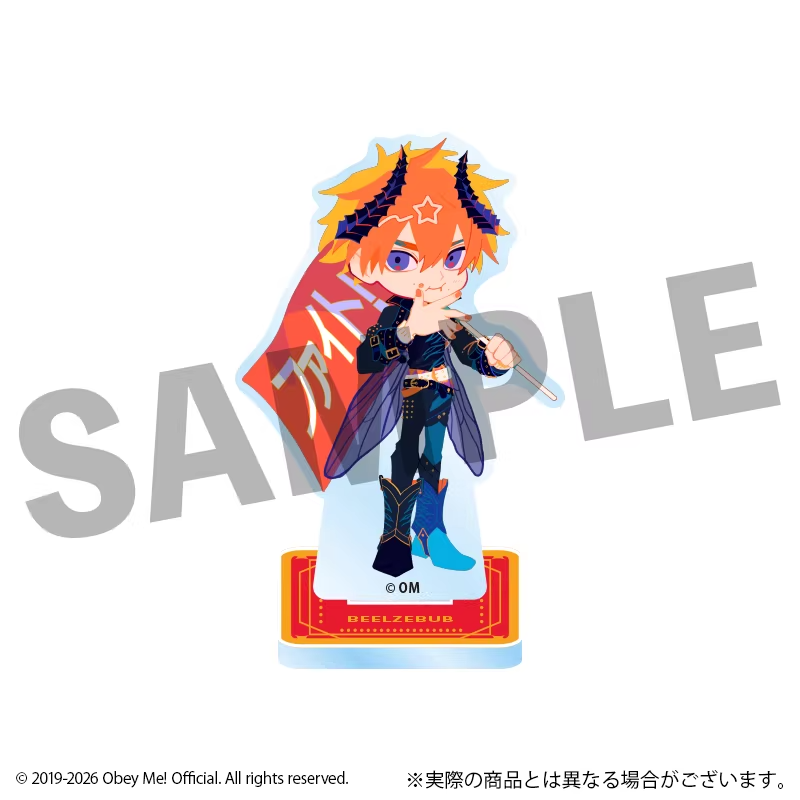 Anime Obey Me! New 10cm Clear  - Desk Setup Game ulasan dan harga