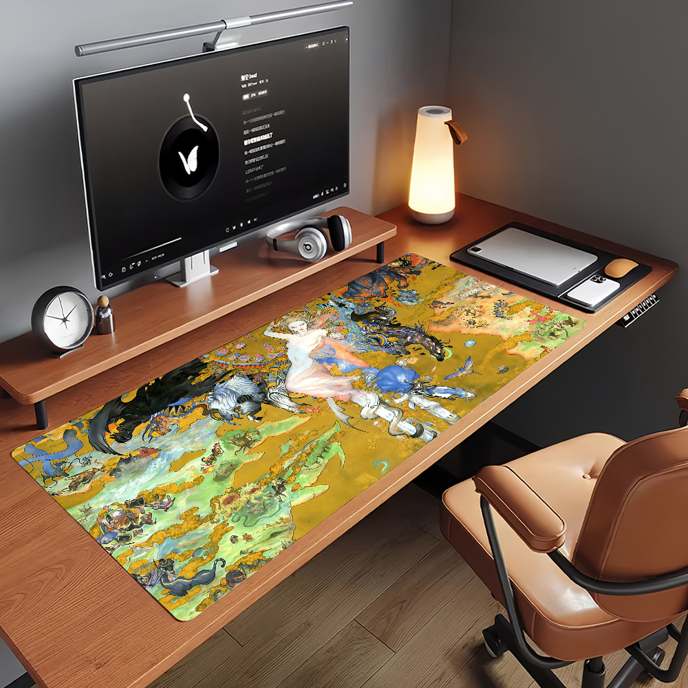 Gaming Mouse Pad, Large Desk M - Desk Setup Artist ulasan dan harga