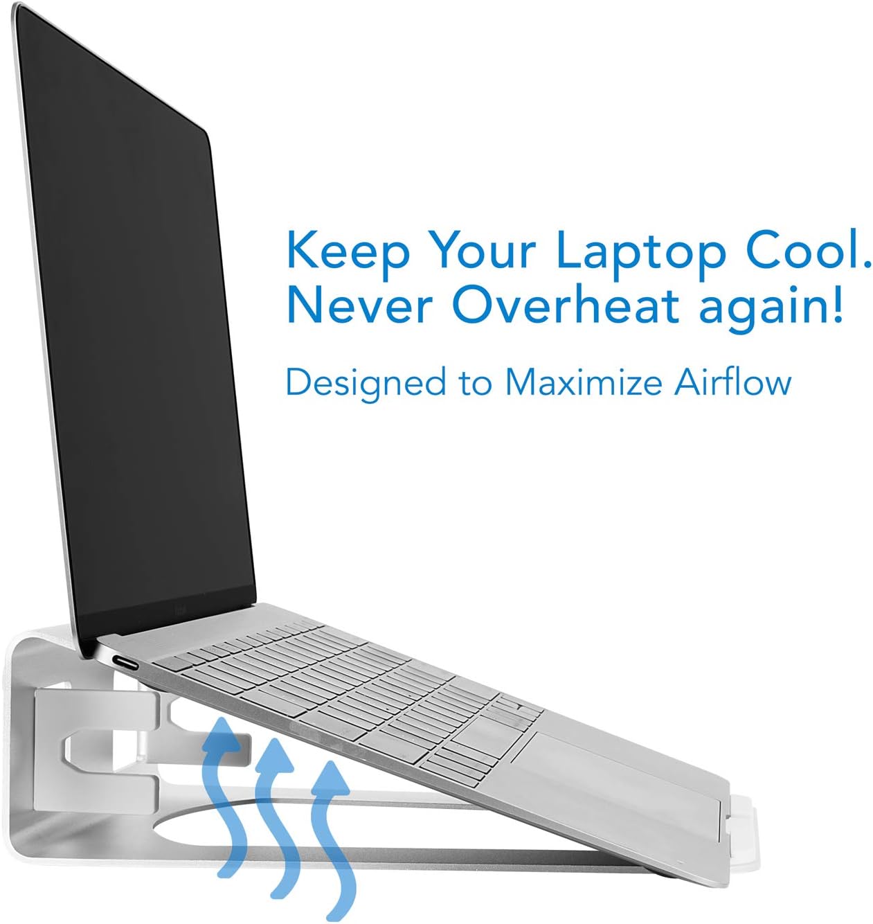 Vertical Laptop Stand for Desk - Desk Setup With Laptop And Monitor ulasan dan harga