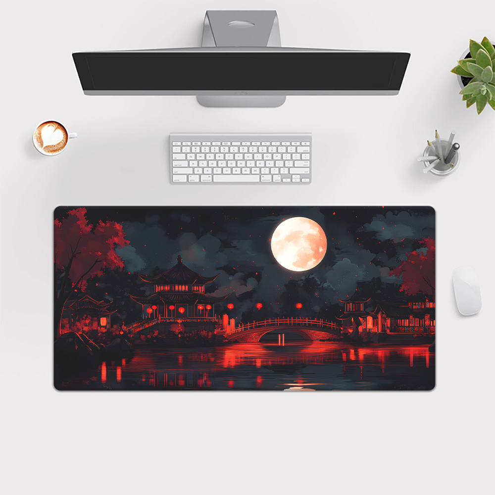 Gaming Work Desk Mat Mouse Pad - Desk Setup Gaming And Work ulasan dan harga