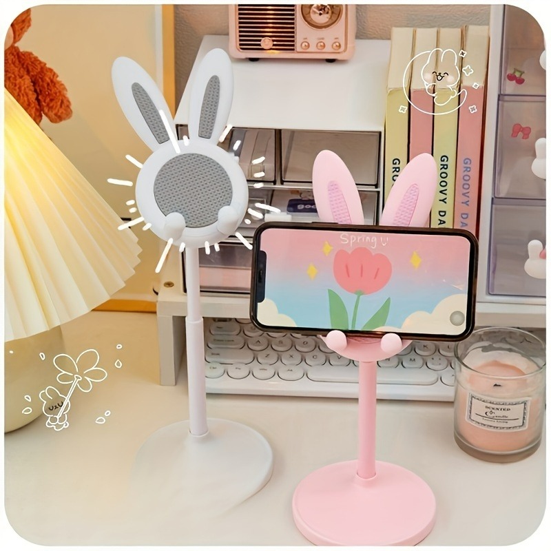 Pink Phone Holder Desktop Cell - Desk Setup Ipad ulasan dan harga