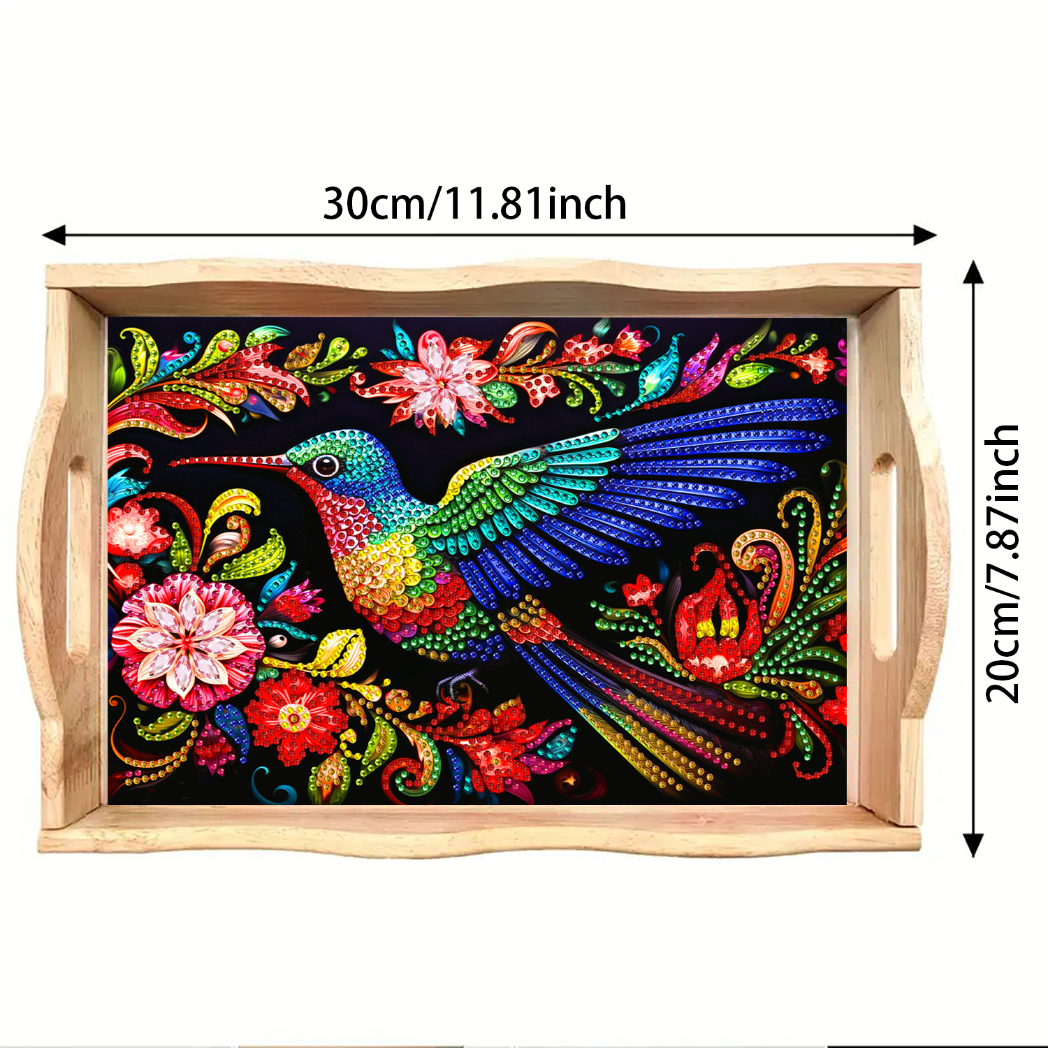 A DIY diamond painting square  - Desk Setup Organizer ulasan dan harga
