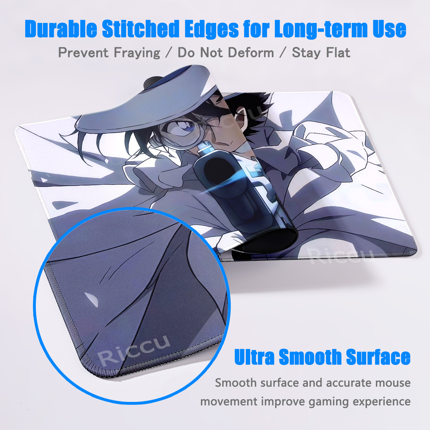 Anime D-Detective Conan Mouse  - Desk Setup Pc ulasan dan harga