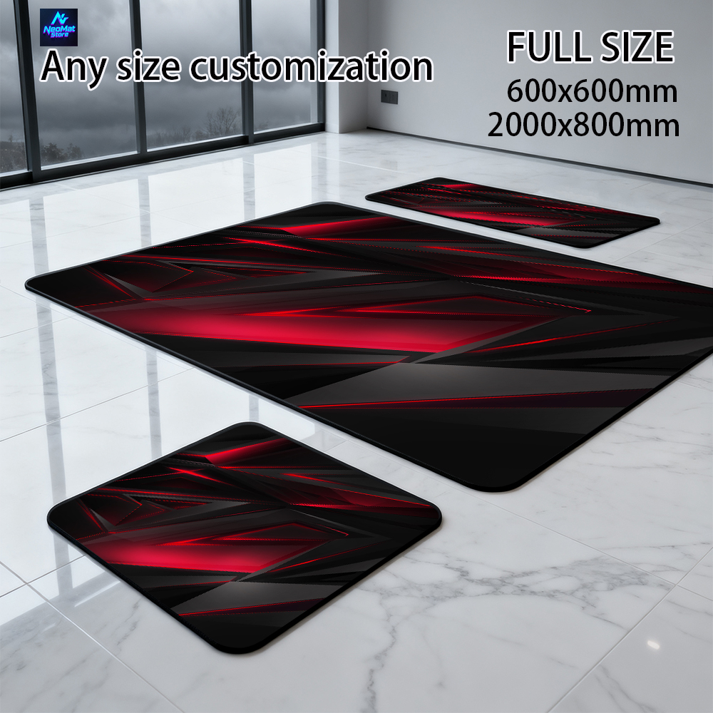 Xxxl Mouse Pad Gamer Setup Dec - Desk Setup Red ulasan dan harga