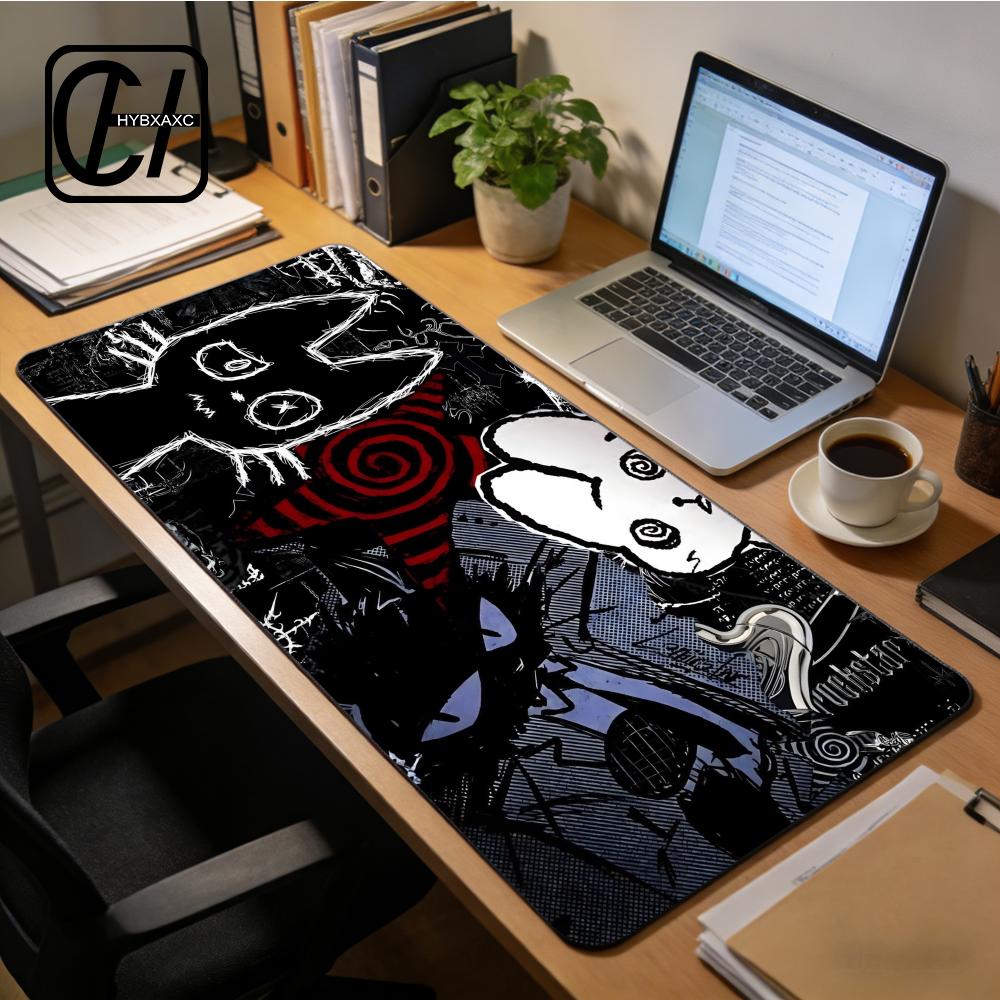 Mouse Pad Dark Punk Grunge Red - Desk Setup Red ulasan dan harga