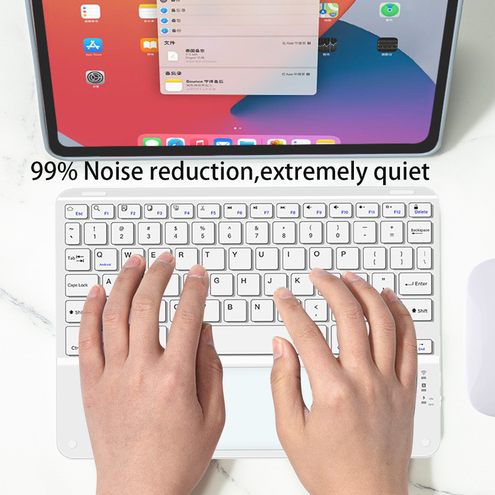 Touchpad Wireless Keyboard and - Desk Setup Ipad ulasan dan harga