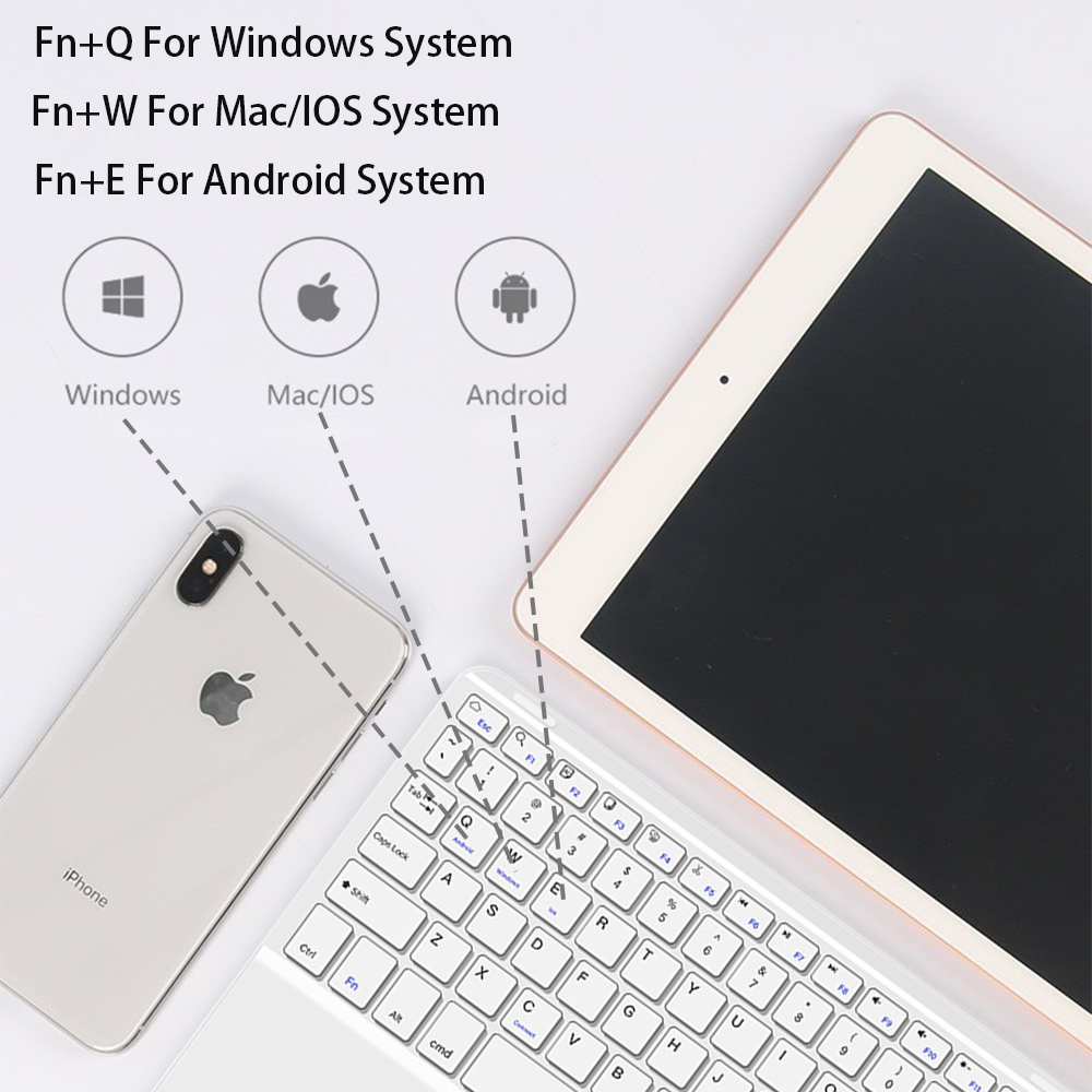 Touchpad Wireless Keyboard and - Desk Setup Ipad ulasan dan harga