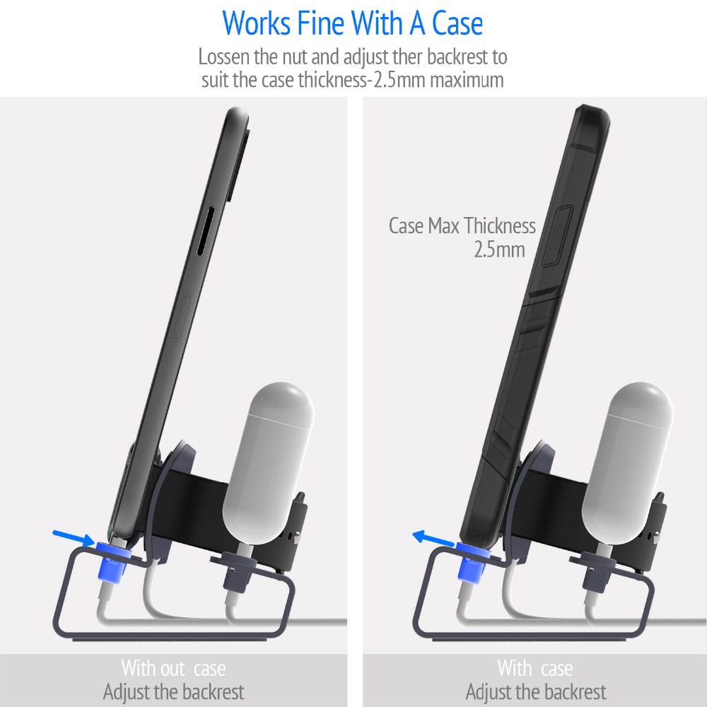 Charging Dock Station Stand Ho - Desk Setup Ipad ulasan dan harga