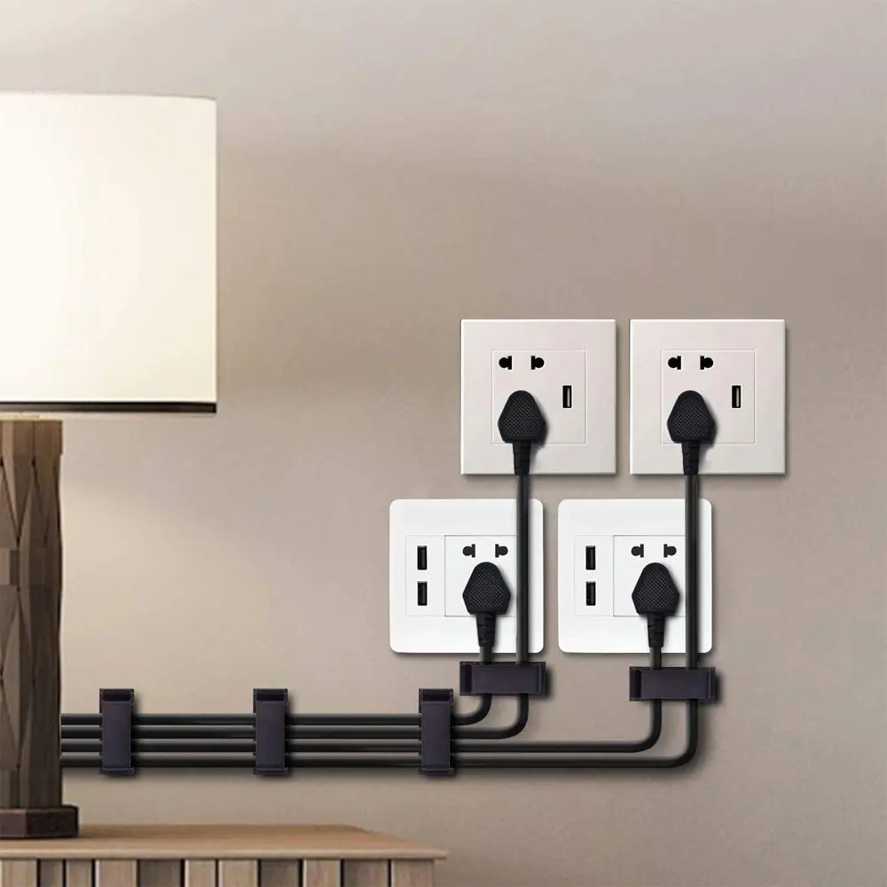 Self-adhesive Wire Holder Orga - Desk Setup Organizer ulasan dan harga