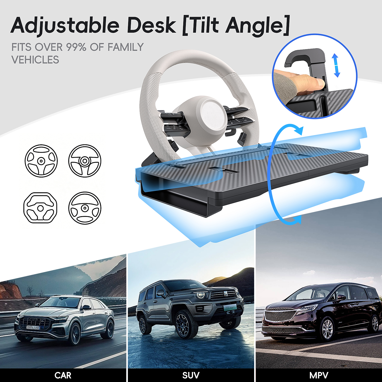 High-Grade Universal Car Steer - Desk Setup Maker ulasan dan harga
