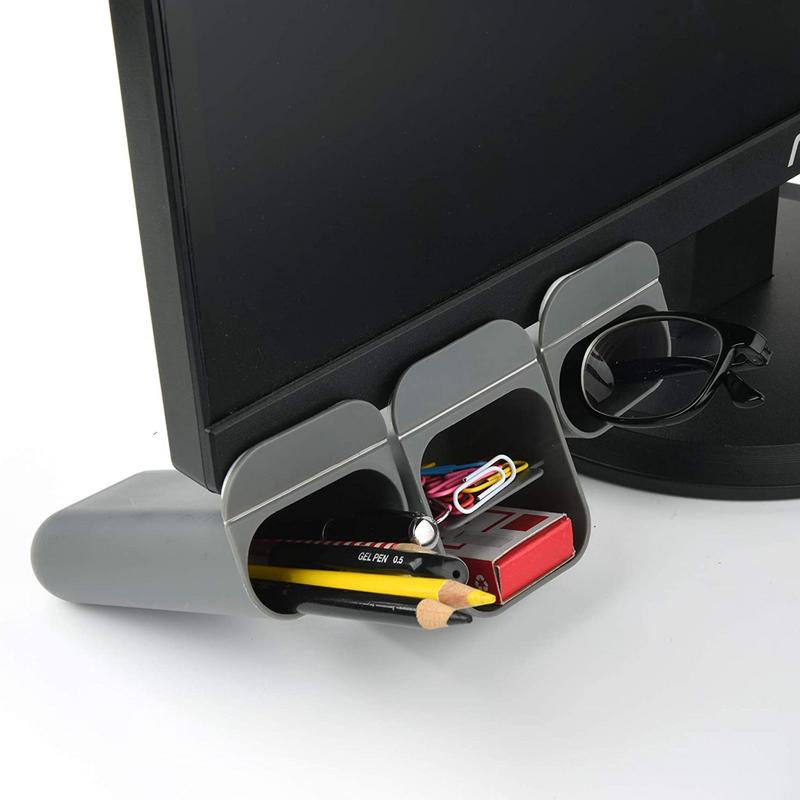 Screen Pen Pencil Holder Paste - Desk Setup Organizer ulasan dan harga