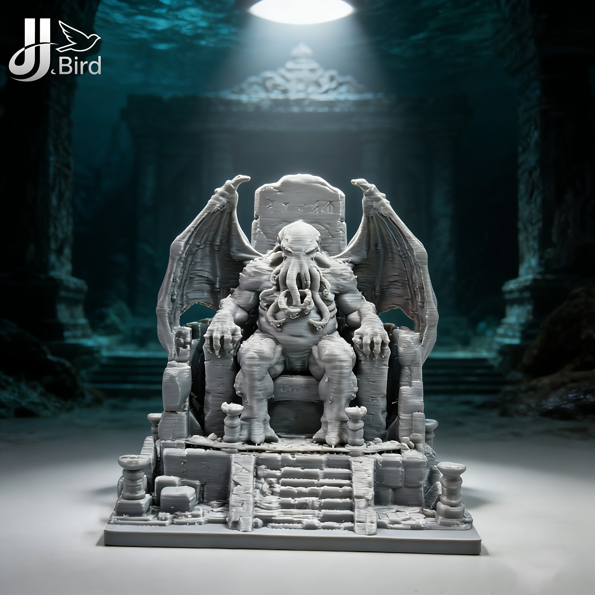 1-Piece Cthulhu Throne Model O - Desk Setup Artist ulasan dan harga