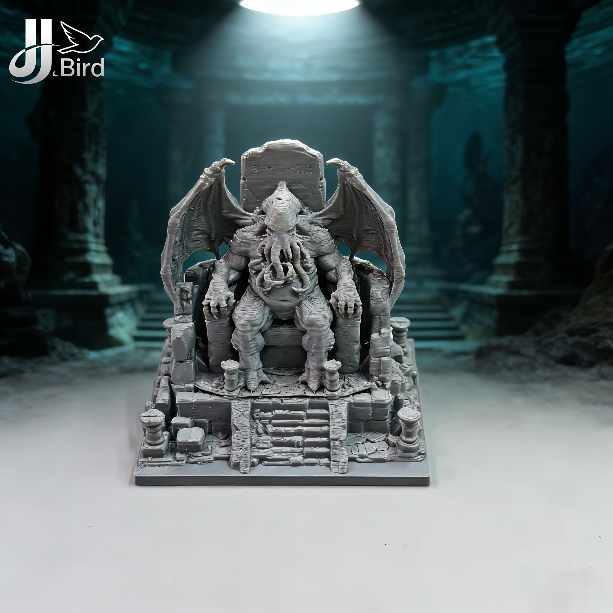 1-Piece Cthulhu Throne Model O - Desk Setup Artist ulasan dan harga