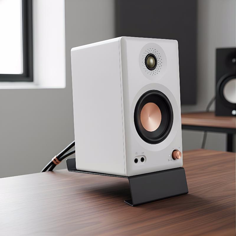 Heavy Duty Metal Desktop Speak - Desk Setup Speakers ulasan dan harga