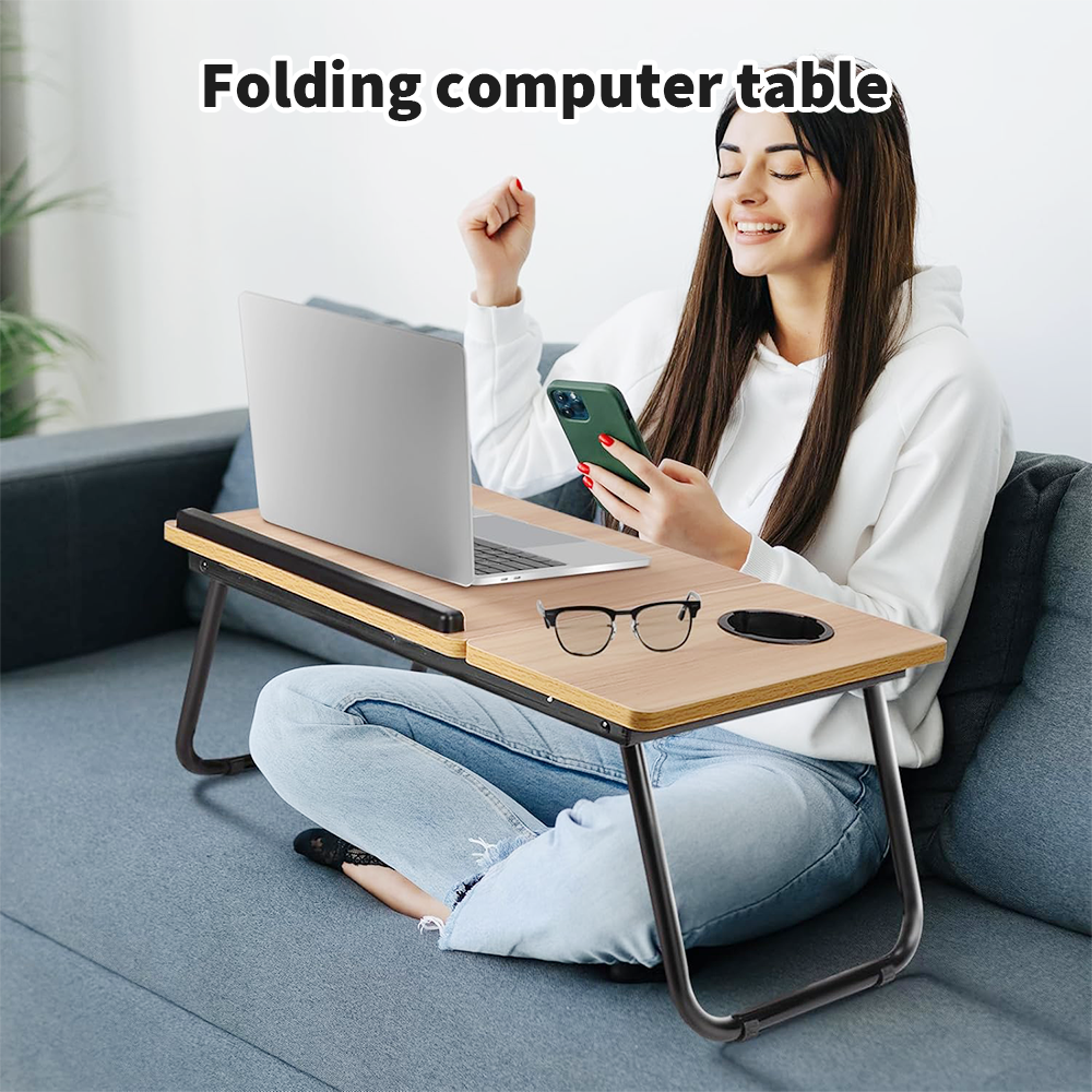 Adjustable Foldable Laptop Des - Desk Setup Pc ulasan dan harga