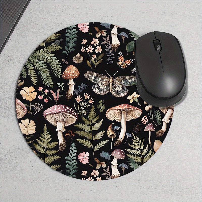 Round Forest Plant Mouse Pad R - Desk Setup Organizer ulasan dan harga
